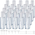 20 Pcs Perfume Travel Refillable 20 ml, Mini Cologne Perfume Bottles Empty, Portable Sprayer for Travel Size Spray Bottle Pocket Glass Spray Bottles Toiletries Sample Dispenser(Gray)