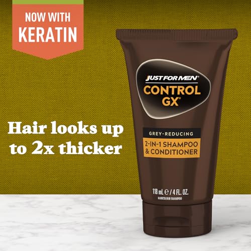 Just for Men Control GX Grey Reducing Shampoo & Conditioner 4oz