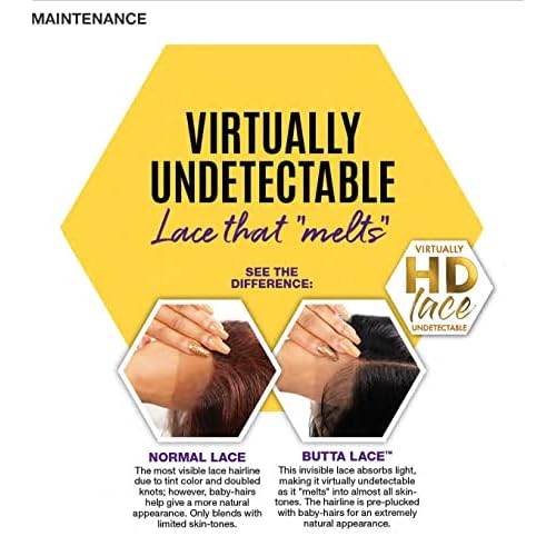 Sensationnel Butta Lace Wigs - Unit 17 Extra Wide 5 Inch Deep Parting Synthetic Preplucked Hairline Glueless Lacefront (BALAYAGECHOCOLATE)