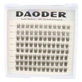 DAODER Lash Clusters 10-12MM C Curl Natural Wispy 96pcs