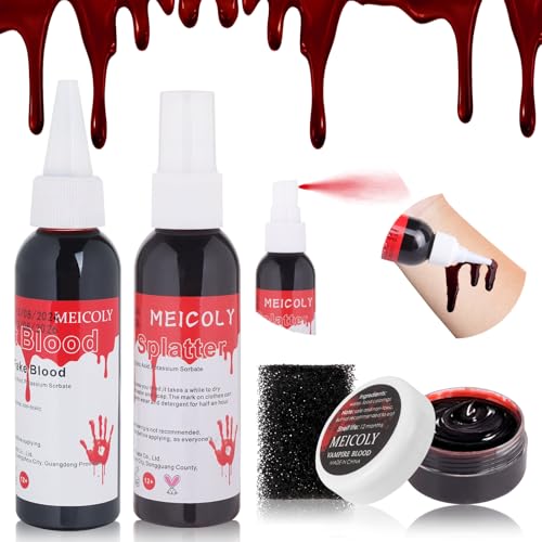 Halloween Fake Blood Makeup Kit – SFX Special Effects Set