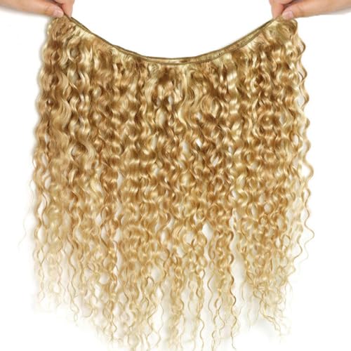 Brazilian Curly Hair Bundles P27/613 Blonde 14-18 inch