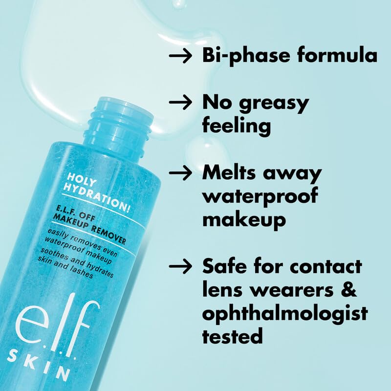 e.l.f. Holy Hydration Off Makeup Remover - Gentle Liquid