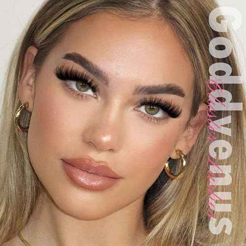 Wispy Lash Clusters Kit Cluster Eyelash Extensions Natural Lash Extension Kit C Curl Fluffy Individual Eyelashes with Bottom Lashes Clusters Waterproof Bond and Seal DIY at Home