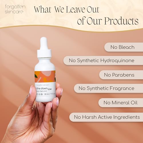 Forgotten Skincare Body Oil Serum - Hydrating Treatment to Soothe Razor Bumps, Ingrown Hair Treatment & Support Even Skin Tone