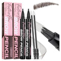 LASHVIEW Eyebrow Pen Waterproof 3D Microblading Brow Pencil 2 Pack