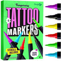 Henna Temporary Tattoo Kit with Markers & Stencils – Skin-Safe, Long-Lasting Body Art for Girls & Adults