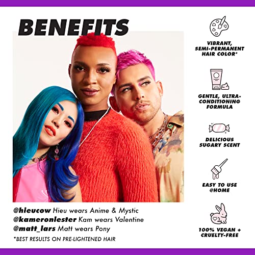 Lime Crime Unicorn Hair Dye - Genie Deep Violet Purple