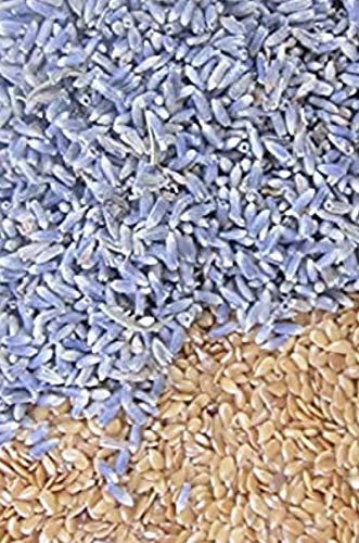 Weighted Flaxseed Lavender Eye Pillow with Slip Cover