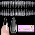 Beetles Tipex Lite Instant Apex Nail Tips Long Stiletto 96 pcs, 16 Sizes 00-14 (Variation: 1 - Long Stiletto)