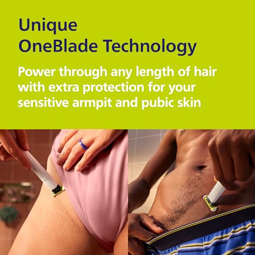 Philips Norelco OneBlade Intimate Groomer for Sensitive Areas - QP1924/70