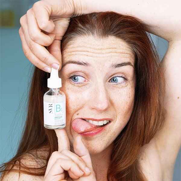 SVR [B3] Concentrate Hydra Plumping Face Serum With Niacinamide And 3 Types Of Hyaluronic Acid. Moisturize, Visibly Plumps And Reduces The Appearance Of Fine Lines. Fragrance Free Care, 1 Fl.oz.