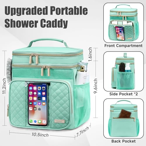 Tealari Large Toiletry Bag with Hanging Hook & Phone Pocket