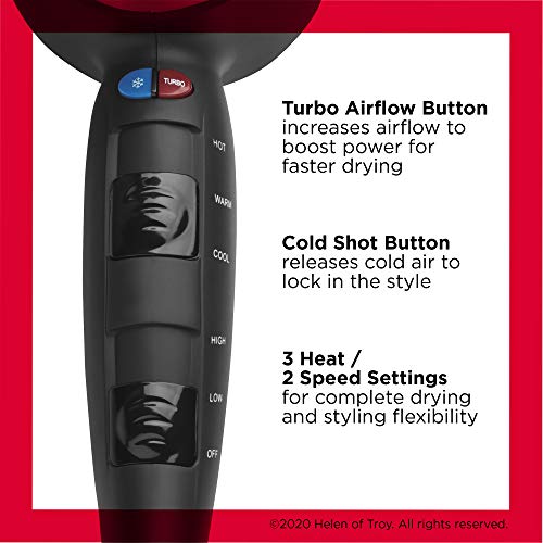 REVLON Turbo Hair Dryer 1875W Ionic Ceramic