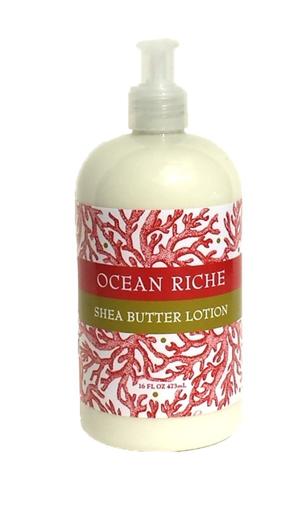 Greenwich Bay OCEAN RICHE Shea Butter Hand & Body Lotion Enriched with Cocoa Butter 16 oz