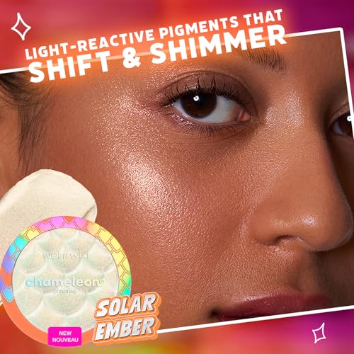 Wet n Wild Chameleon Chrome Highlighter Solar Ember - Light-Reacting Makeup Glow