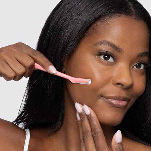 Tweezerman Exclusive Tea Rose Facial Razor