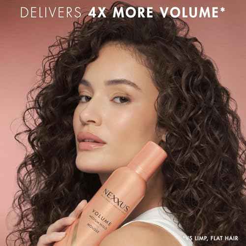 Nexxus Travel Hairspray and Mousse Bundle ? Comb Thru Flexible Hold Hairspray (1.5 Oz) 2-Pack + Volume Medium Hold Mousse (2 Oz) 2-Pack, Anti-Humidity, Frizz Control, Rose Fragrance