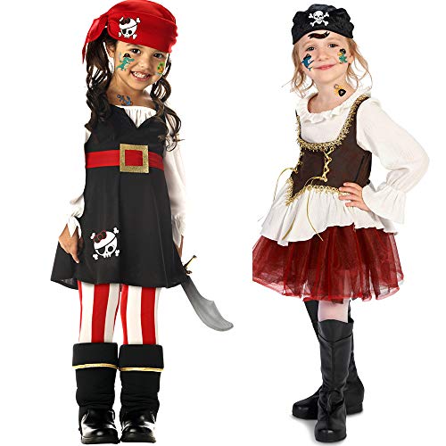 Pirate Temporary Tattoos (96pcs) - Waterproof Party Favors
