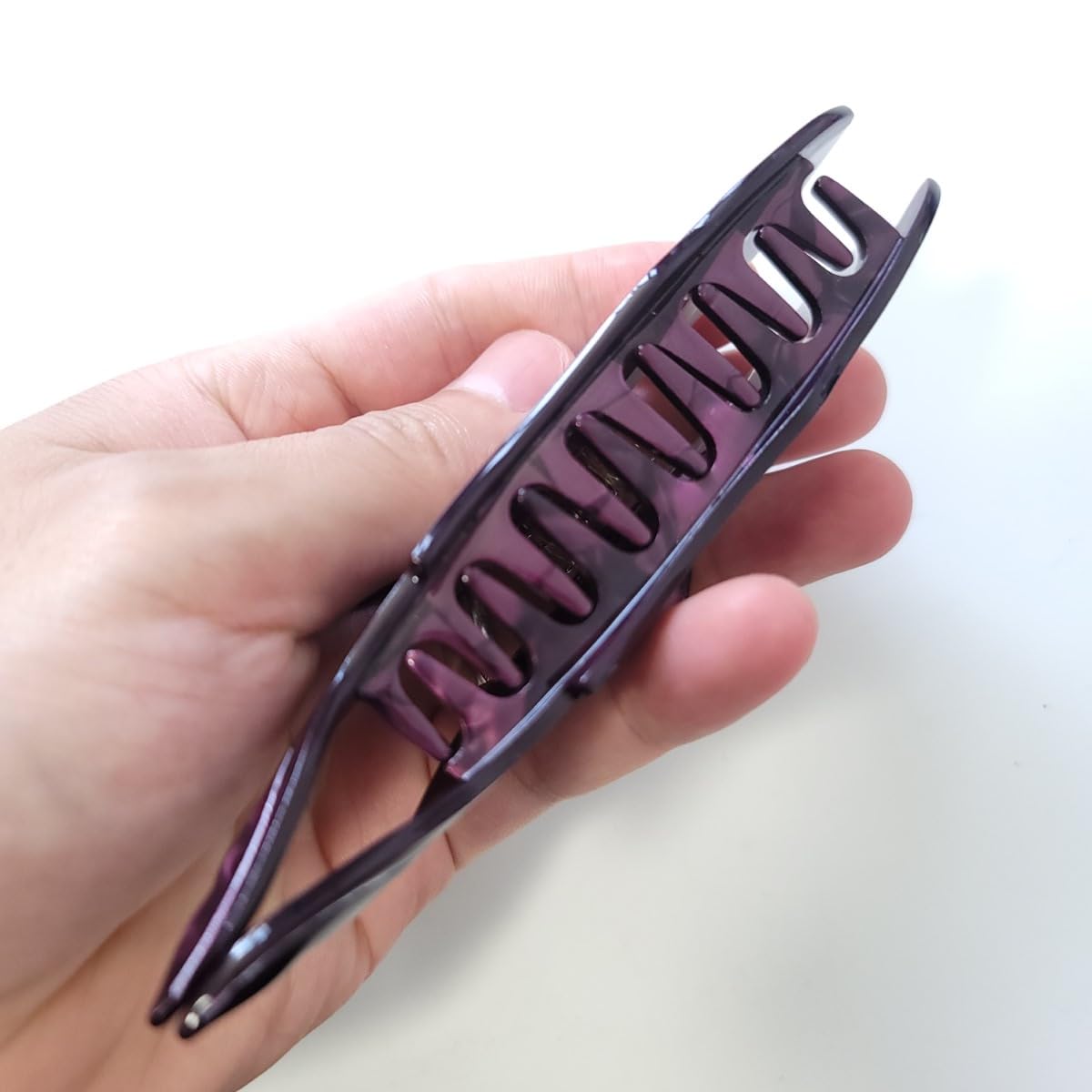 Purple Whale Claw Clip,Acetate Hair Clip,Small Hair Clips for Women