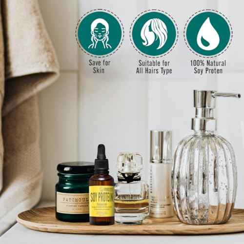 HYDROLYZED SOY PROTEIN - Liquid - for Homemade Cosmetics, Creams, Lotions, Serums - All kinds of Conditioning Hair Care Products - 1 oz