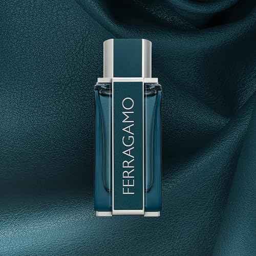 FERRAGAMO Intense Leather Eau de Parfum Pour Homme, Cologne Spray for Men