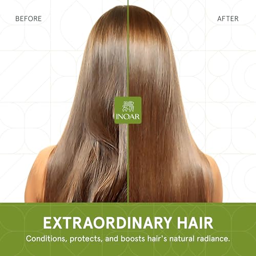 INOAR Argan Oil Leave-In Treatment for Conditioning Protection & Shine, 250ml