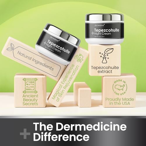 Tepezcohuite Cream Original Enhanced Formulation with Mexican Origins Mexico Night Cream Tepesquehuite Crema Beauty Products from Milagrosa Tepezcohuite Powder Para La Cara Skin Care 2oz