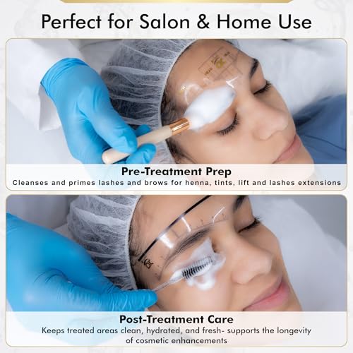 Gentle Clarifying Brow Cleanser Foam – Makeup Remover for Sensitive Skin