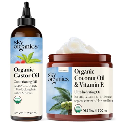 Sky Organics Castor Oil & Coconut Oil & Vitamin E