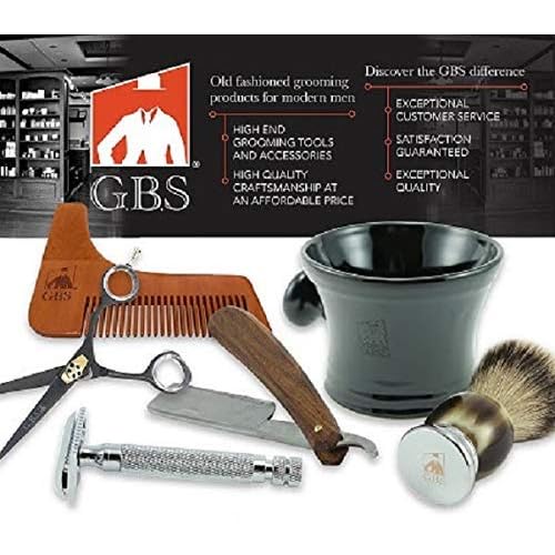 G.B.S Dual Stand for Razor and Brush Professional Deluxe Stand, Ivory
