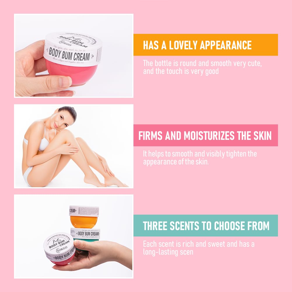 Premium Bum Cream for Comfort and Protection, Hydrating and Soothing Body Cream..