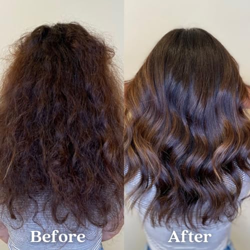 Pallure Hydrating Bond Duo Shampoo & Conditioner To Support Thicker, Voluminous, Fuller Looking Hair, Infused with Hyaluronic Acid, Biotin, Avocado and Rosemary Oil, 300 ml