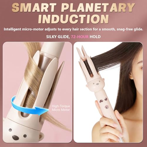 Automatic Rotating Curling Iron 28mm | Beach Waves & Anti-Scald