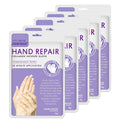 Collagen Moisturizing Hand Mask Gloves for Dry Cracked Hands - 5 Pairs