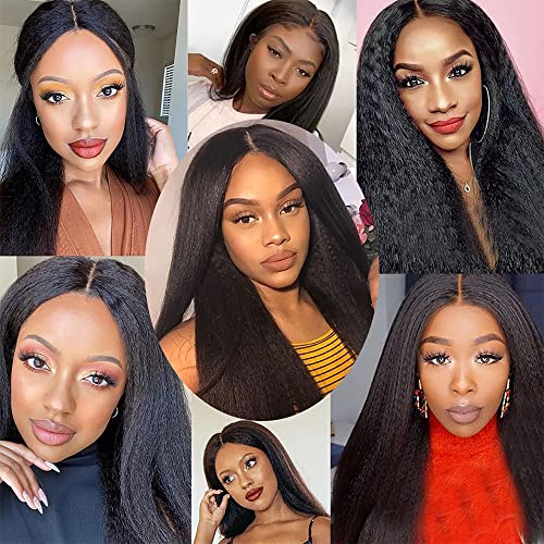 12-Inch #1B Yaki Straight Human Hair Bundle - WuvuSnm