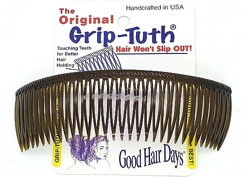 Good Hair Days Grip-Tuth 6" Tortoise Shell Hair Comb