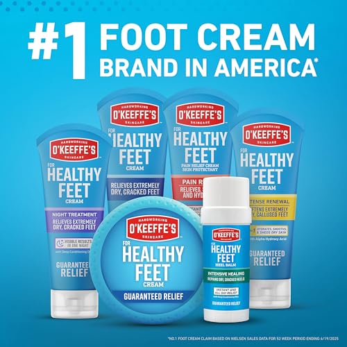 O'Keeffe's Healthy Feet Intensive Healing Balm Stick for Cracked Heels, 2.2 oz