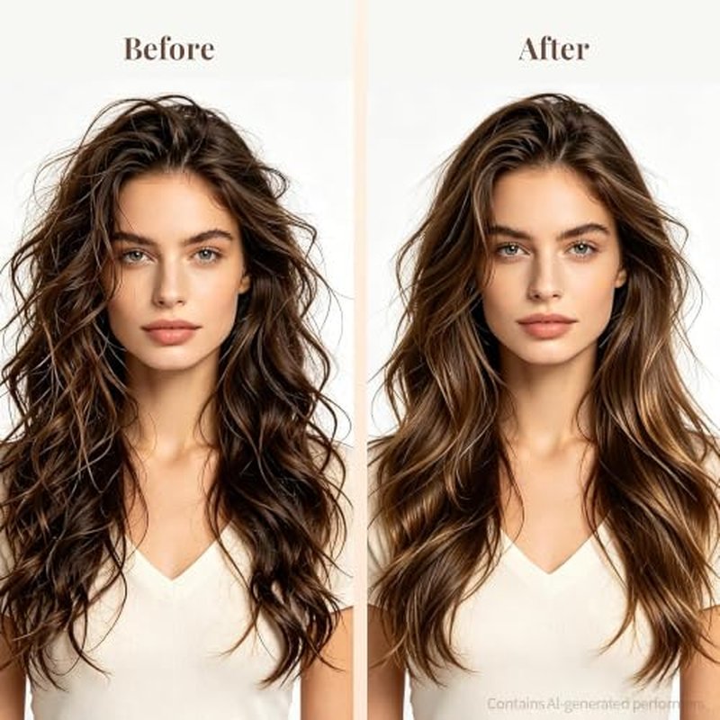VORVITA Air Dry Cream for Hair - Frizz Control & Natural Texture