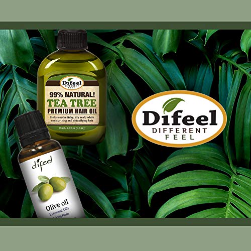 Difeel Pro Growth Leave in Conditioning Spray with 100% Natural Castor Oil 6 ounce