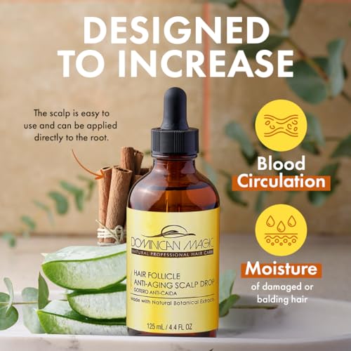 Dominican Magic Hair Growth Scalp Tonic, 2.01 Oz