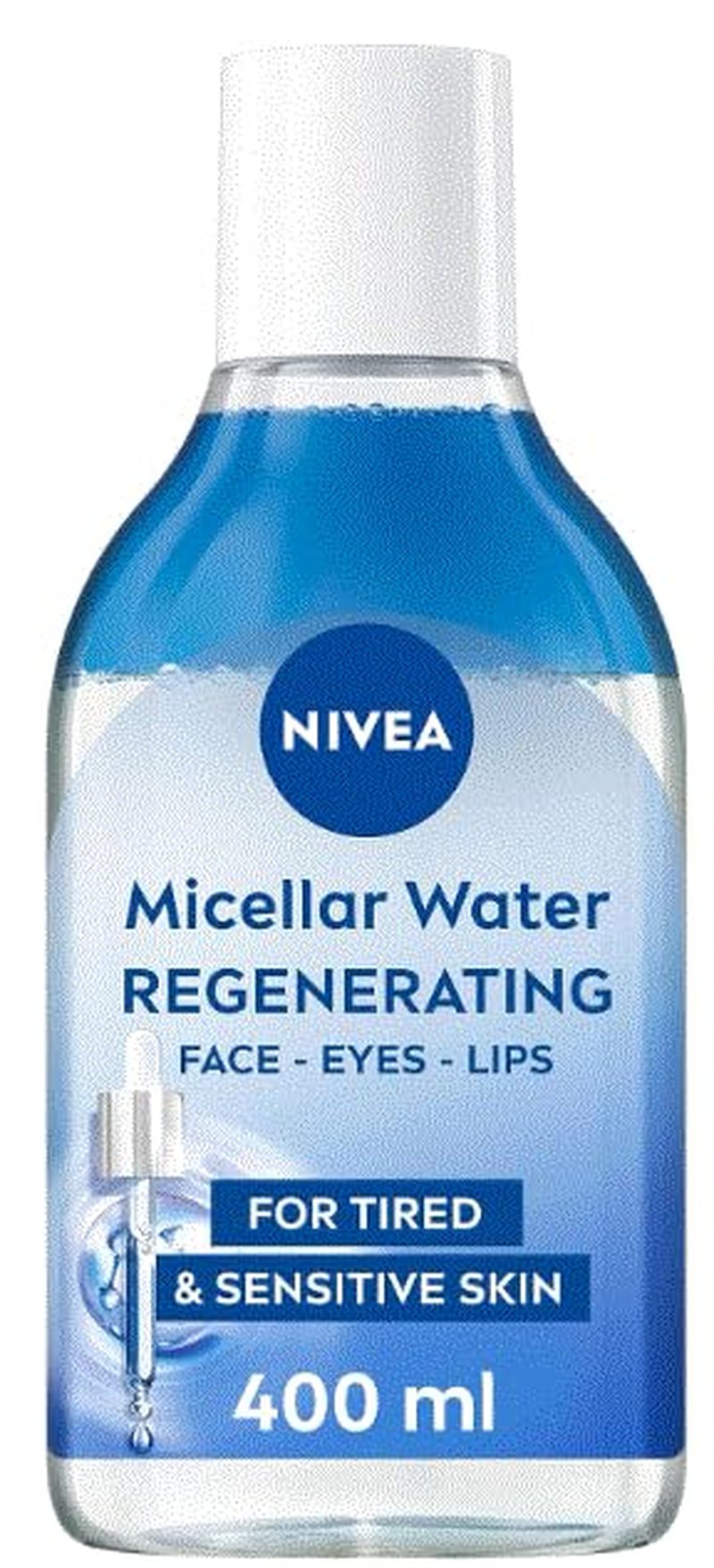 NIVEA Micellar Water with Amino Acid – 2 Pack, 400ml Each
