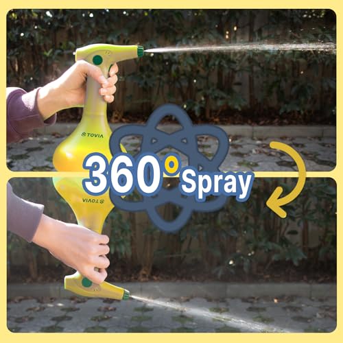 Electric 1L Plant Watering Spray Bottle with 360° Nozzle, Rechargeable Mister