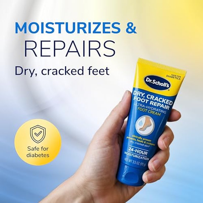 Dr. Scholl's Ultra-Hydrating Foot Cream with 25% Urea, 3.5 oz