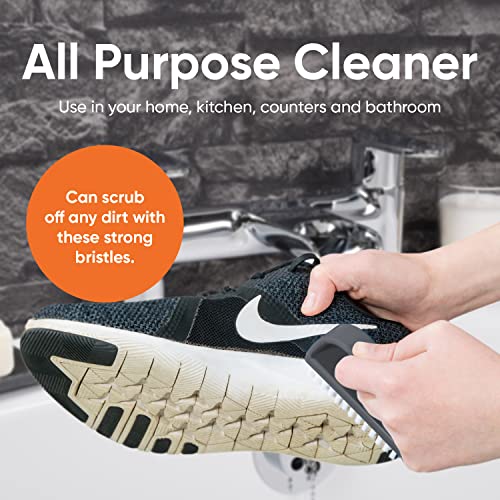 Stiff Nail Brush Set – 3 Durable Cleaning Brushes for Nails & Toes