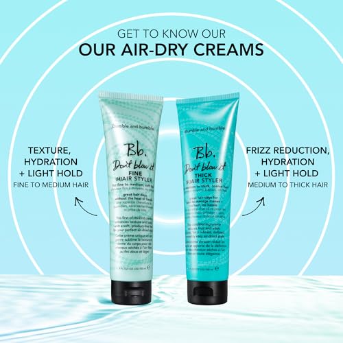 Bumble and bumble Don’t Blow It Thick Air Styler Cream for Medium–Thick Hair 5 fl oz