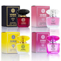NovoGlow Verse 4-Piece Mini Fragrance Set for Women - Fresh Floral, Fruity & Woody Notes, 4 Fl Oz - Ideal Gift