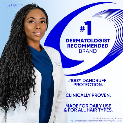 Head & Shoulders Classic Clean Anti-Dandruff Shampoo Twin Pack - 2 x 32.1 fl oz, 72-Hour Dandruff Protection, Suitable for All Hair Types