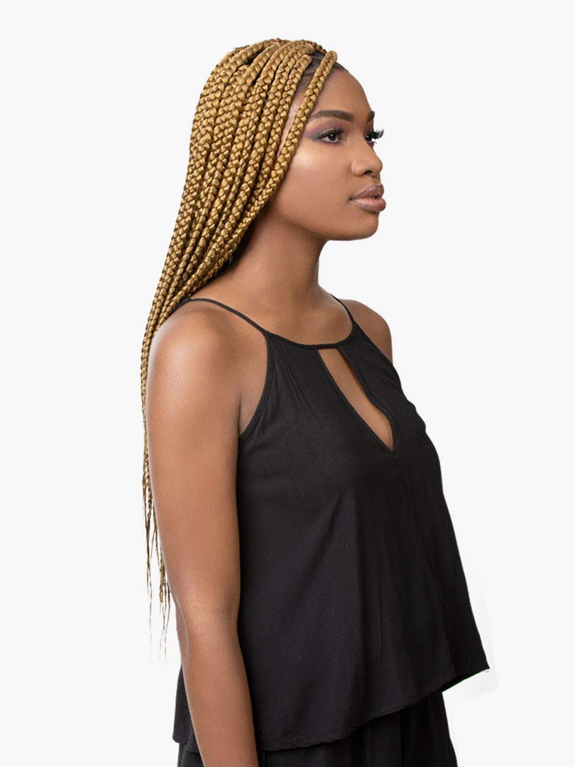 Sensationnel Synthetic Hair Braids X-Pression 3X RUWA PRE-STRETCHED Braid 24" (3 Pack, 4)