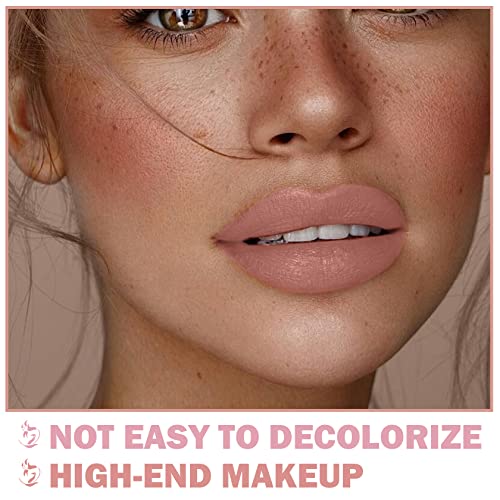 Matte Nude Lipstick Set - 3PC Velvet Long-Lasting Lip Stain